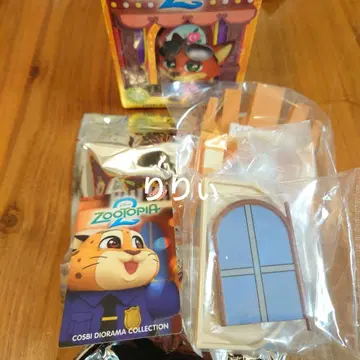 코스비 주토피아2 디오라마 컬렉션 크로우하우저