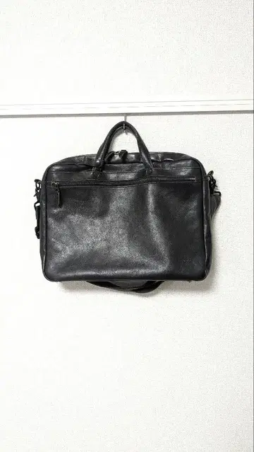 DOUBLES 더블스 브리프 케이스 2WAY 숄더 브라운