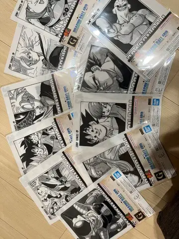 드래곤볼 제일복권 각종 하위상