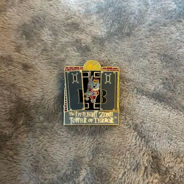 스티치 핀 배지 타워 오브 테러 해외 디즈니