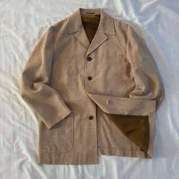 Kansai Japan 테일러드 자켓 베이지 L 깔끔한 얇은 소재