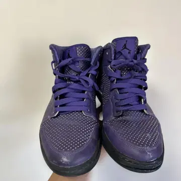 조던 퍼플 하이컷 스니커즈 '95년식