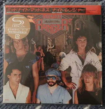 나이트 레인저 Midnight Madness SHM-CD 종이 재킷