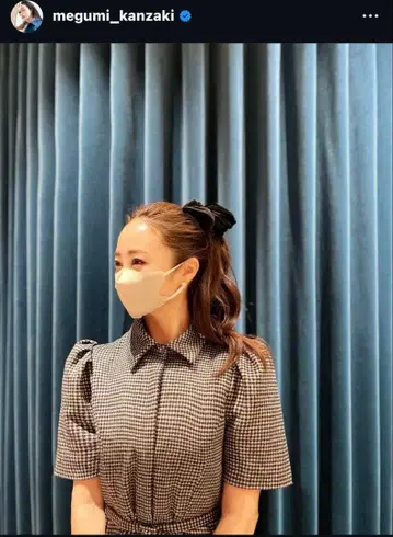 카미사키 메구미 UNITED ARROWS TOKYO 벨벳 리본 헤어 클립