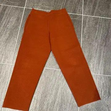 JOSEPH 브라운 울 팬츠 여성용