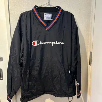 Champion 나일론 자켓 L 사이즈 블랙