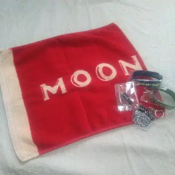 moon drop 타월 러버 밴드 키링 5종 세트