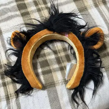 디즈니 홍콩 디즈니 라이온킹 스카 머리띠