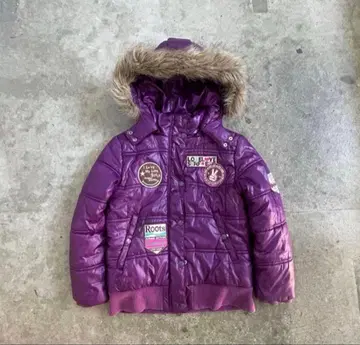 00s 퍼 다운 자켓 더블 지퍼 시크 스타일 y2k 갸루 남자 헤이세이