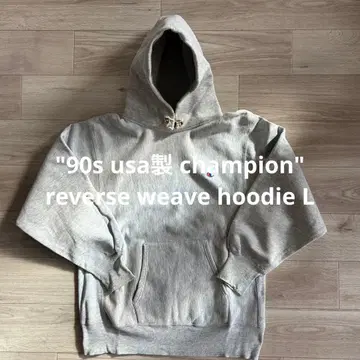 90s usa제 champion reverse weave 후드티 L