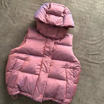 lululemon 후드 부착 다운 베스트 탈부착 가능