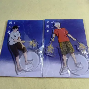 히카루 요시키 아크릴 스탠드 2종 세트 여름날 불꽃놀이 빛이 죽은 여름