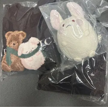 도쿄 디반카 피카부 다크 위크 라운지웨어 세트 봉제 인형