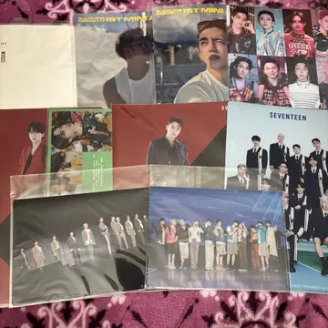 SEVENTEEN 세븐틴 클리어 파일 등