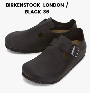 BIRKENSTOCK LONDON/BLACK/36