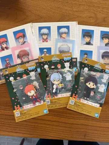 긴파치 선생님 제일복권 사카타 긴파치 카구라 시무라 신파치 6종 세트