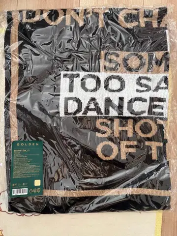 미사용 새상품 GOLDEN 담요