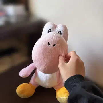 핑크 요시 봉제 인형