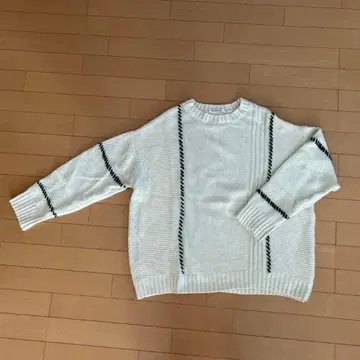 RADIATE 화이트 니트 스웨터 야마다야