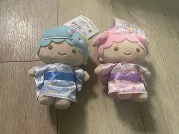 레어 키키라라 퍼프포프 엔니치 축제 마스코트 레트로 리틀트윈스타