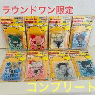 원펀맨 아크릴 스탠드 전 8종 세트 라운드원 한정판 아크릴 스탠드