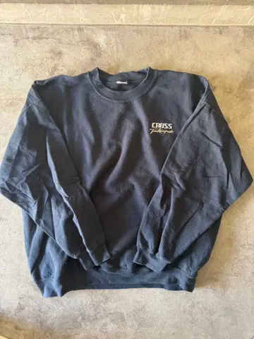 CRASS 트레이닝복 블랙 자수