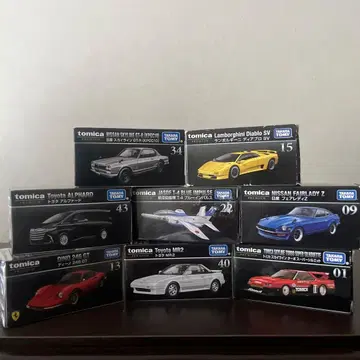 토미카 premium 8대 세트
