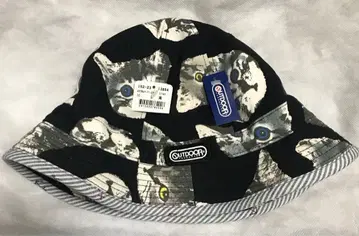 OUTDOOR PRODUCTS 고양이 패턴 버킷 햇