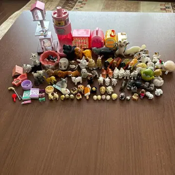 리카짱 미니어처 동물 피규어 세트