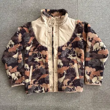 Gohemp 애니멀 무늬 플리스 자켓