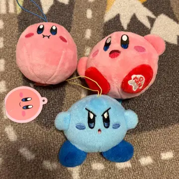 별의 커비 마스코트 파랑 핑크 3개 세트