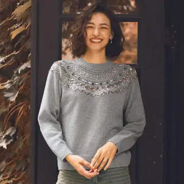 새상품 dinos So close, 디노스 비쥬 울 니트