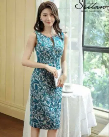 엘르케이 세트탄 타이트 드레스 ERUKEI