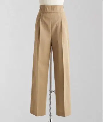 LOEF 개버 하이웨스트 배기 팬츠