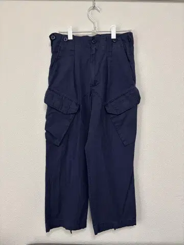 로얄 네이비 카고 팬츠