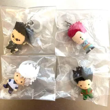 헌터 x 헌터 메지루시 마스코트 4개 세트