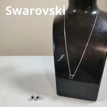 b77 컨디션 최상 스와로브스키 Swarovski 목걸이 귀걸이