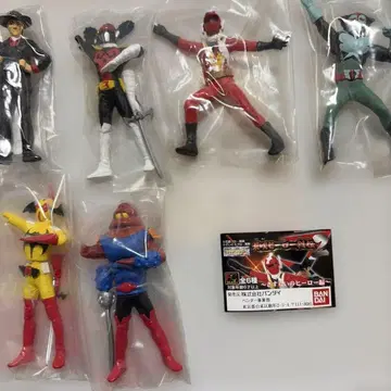 도에이 히어로 열전 2 전 6종 컴플리트 HG 시리즈