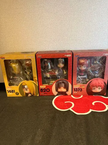 NARUTO 나루토 넨도로이드 데이다라 사소리 이타치 3체 세트 미개봉