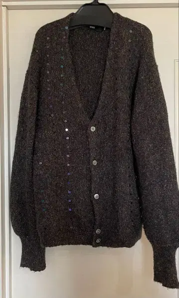 Vaporize 22AW 스팽글 가디건