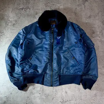 레어 B-15 플라이트 자켓 USA제 L 60년대 후반~70년대 페이드