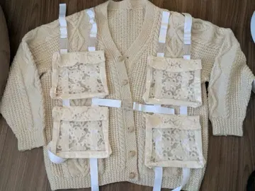 U 리메이크 니트 가디건