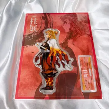 귀멸의 칼날 기둥전 가로 비주얼 아크릴 스탠드 렌고쿠 쿄쥬로