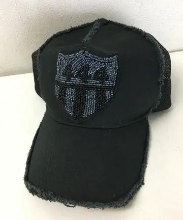 요시노리 코타케 444 트리플 4 로고 메쉬 캡 블랙 미