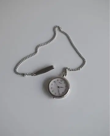 세이코 회중시계 쿼츠 작동 확인 완료