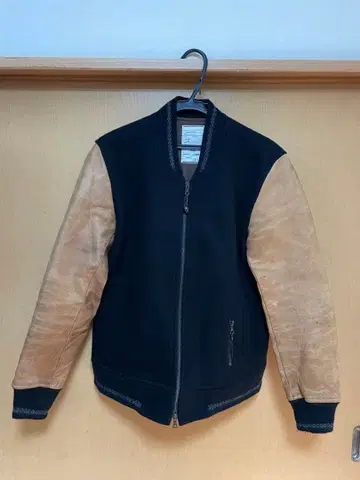 shareef 샤리프 레더 자켓 바시티 자켓 가죽 자켓