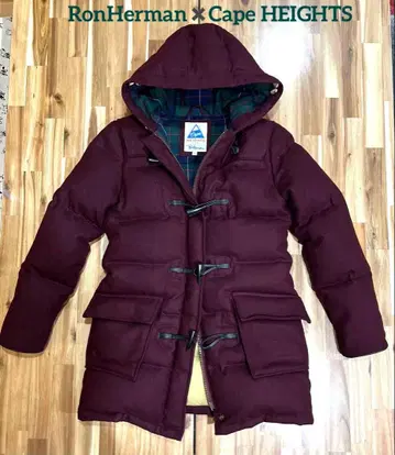 RonHerman Cape HEIGHTS 울 다운 더플 S