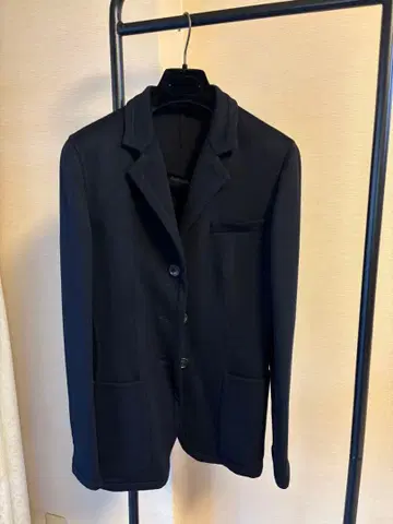 조르지오 아르마니 블랙 테일러드 자켓 42