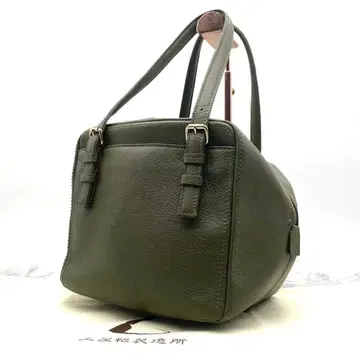 미사용급 츠치야 가방 클라르테 미니 보스턴 백 숄더 수납 가방 포함 가죽