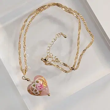 세레니시마 베네치안 유리 체인 목걸이